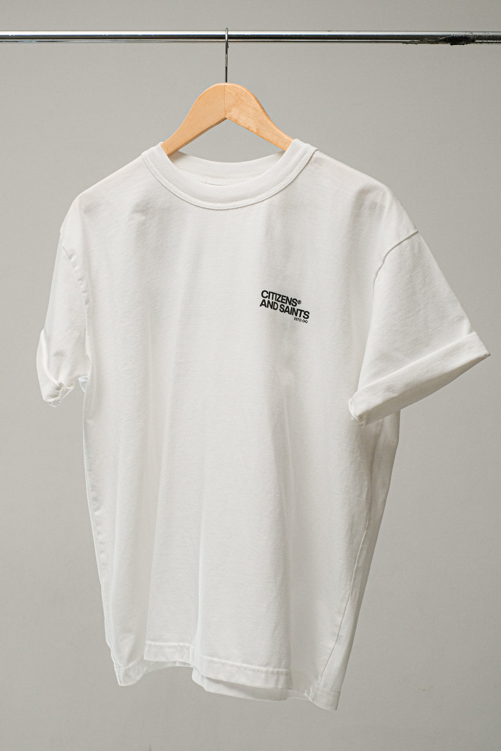 DEBUT COLLECTION - CITIZENS AND SAINTS SHIRT- WHITE