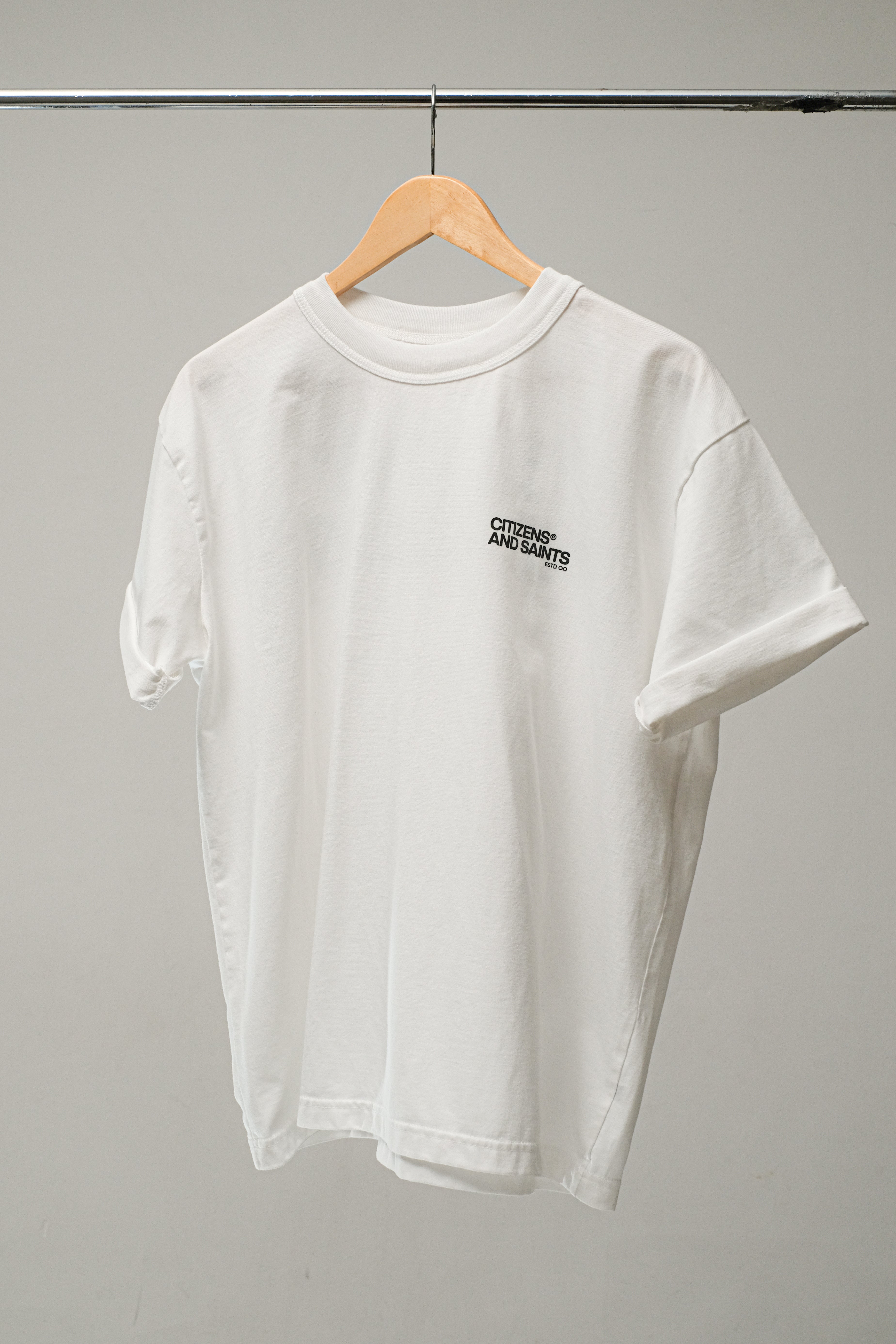 DEBUT COLLECTION - CITIZENS AND SAINTS SHIRT- WHITE
