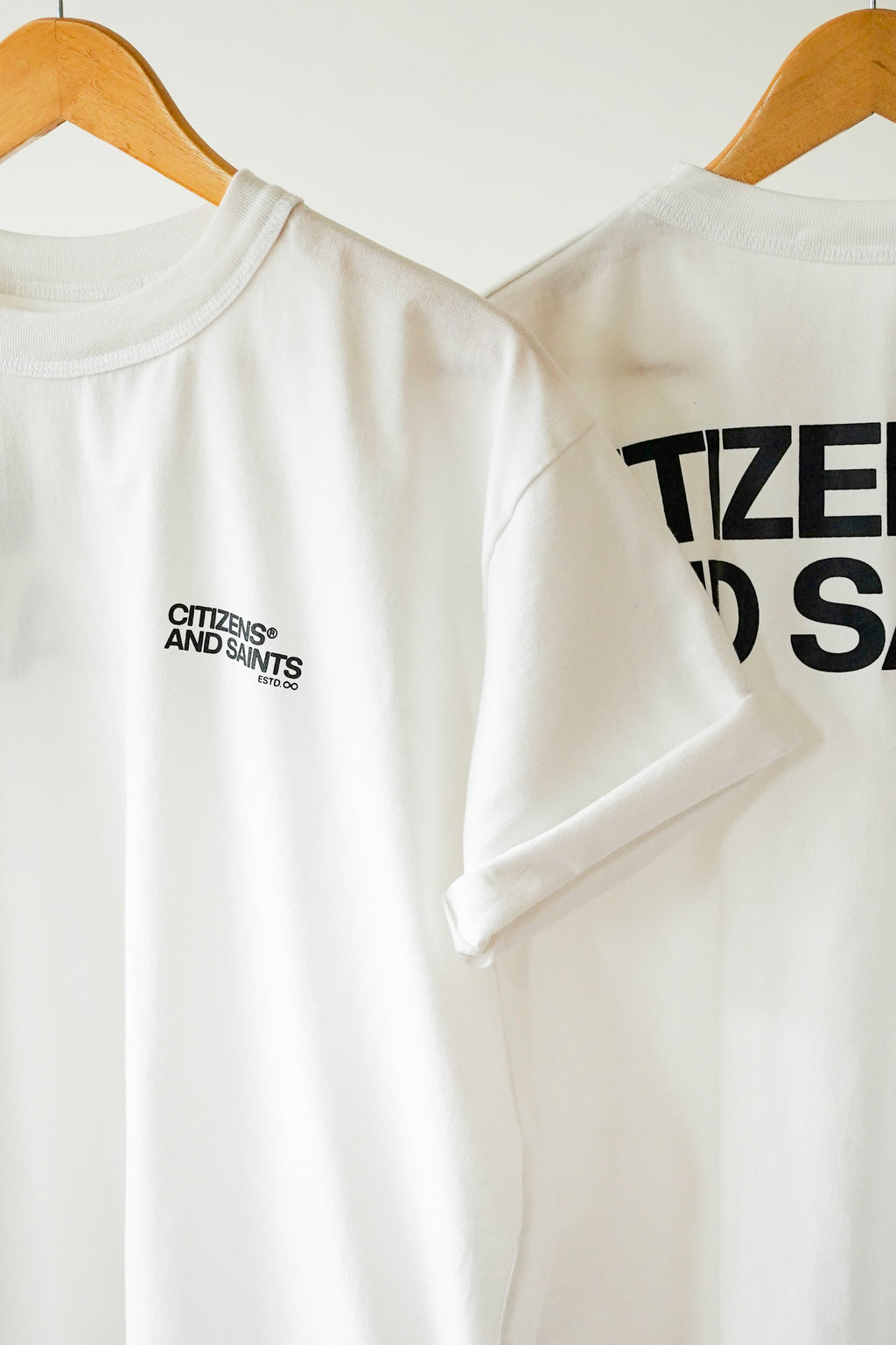 DEBUT COLLECTION - CITIZENS AND SAINTS SHIRT- WHITE