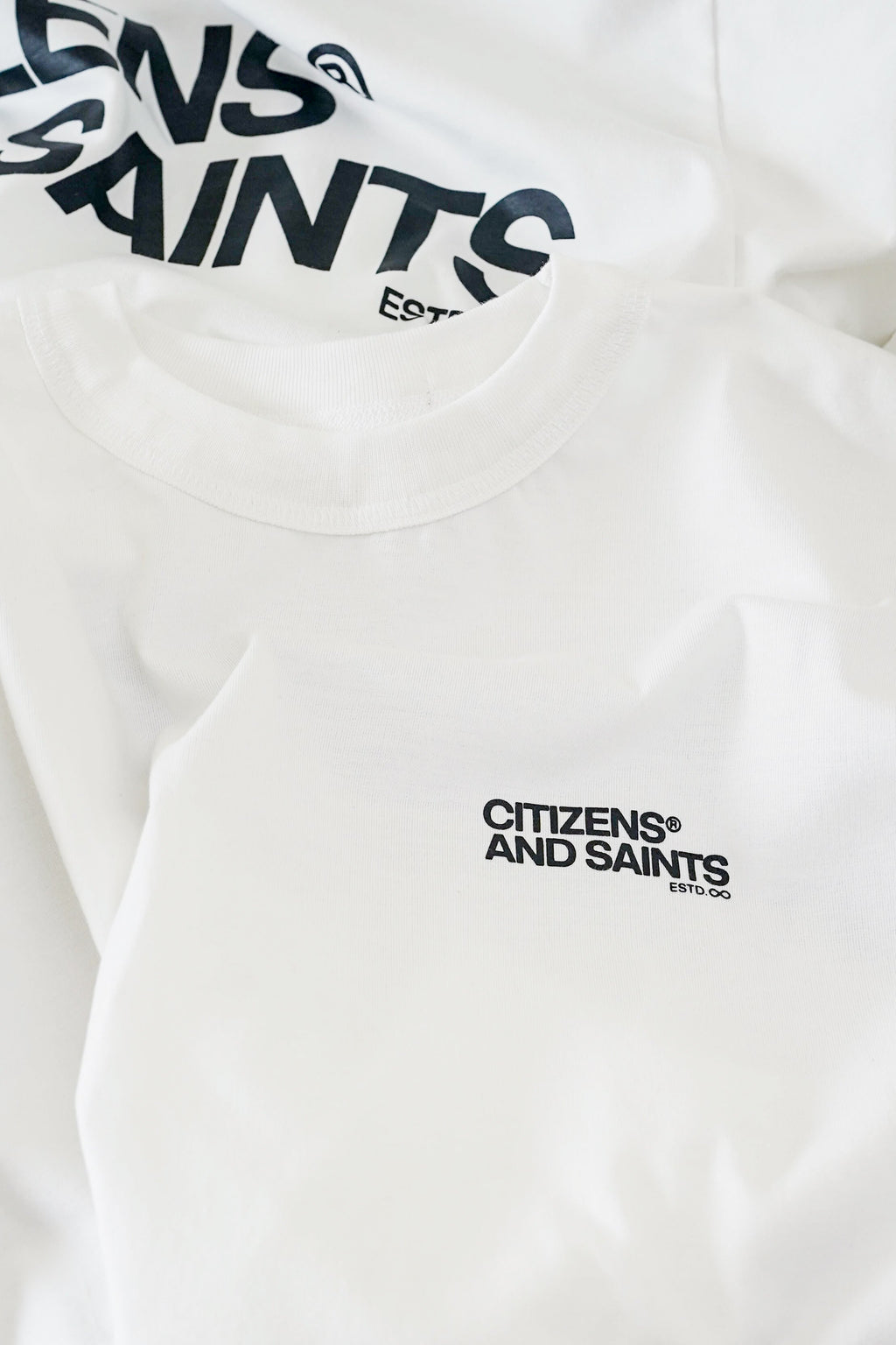 DEBUT COLLECTION - CITIZENS AND SAINTS SHIRT- WHITE