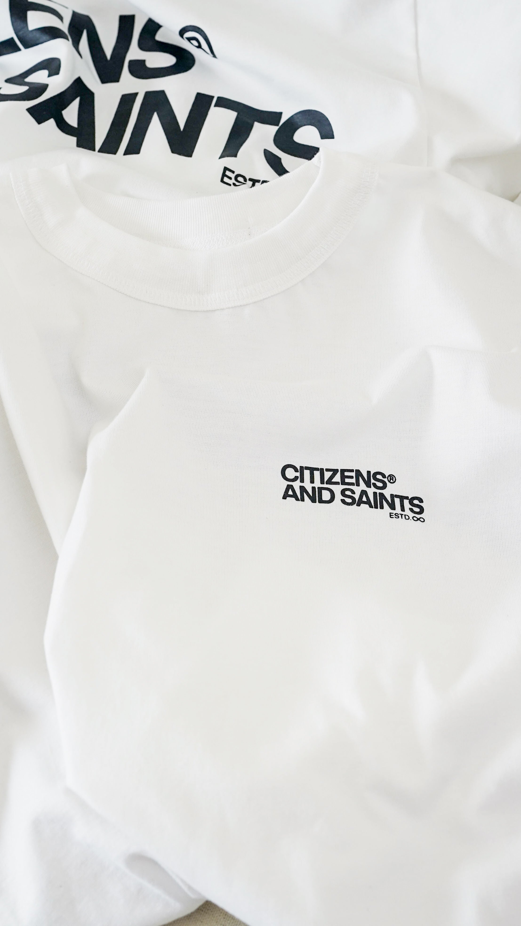 DEBUT COLLECTION - CITIZENS AND SAINTS SHIRT- WHITE