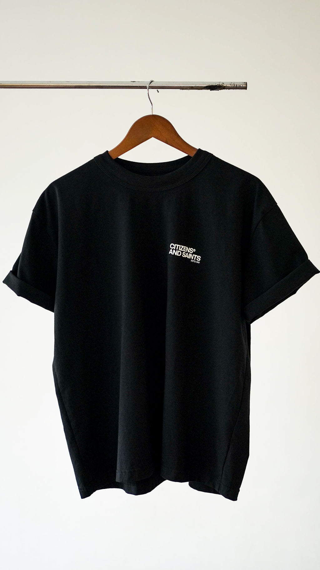 DEBUT COLLECTION - CITIZENS AND SAINTS SHIRT- BLACK