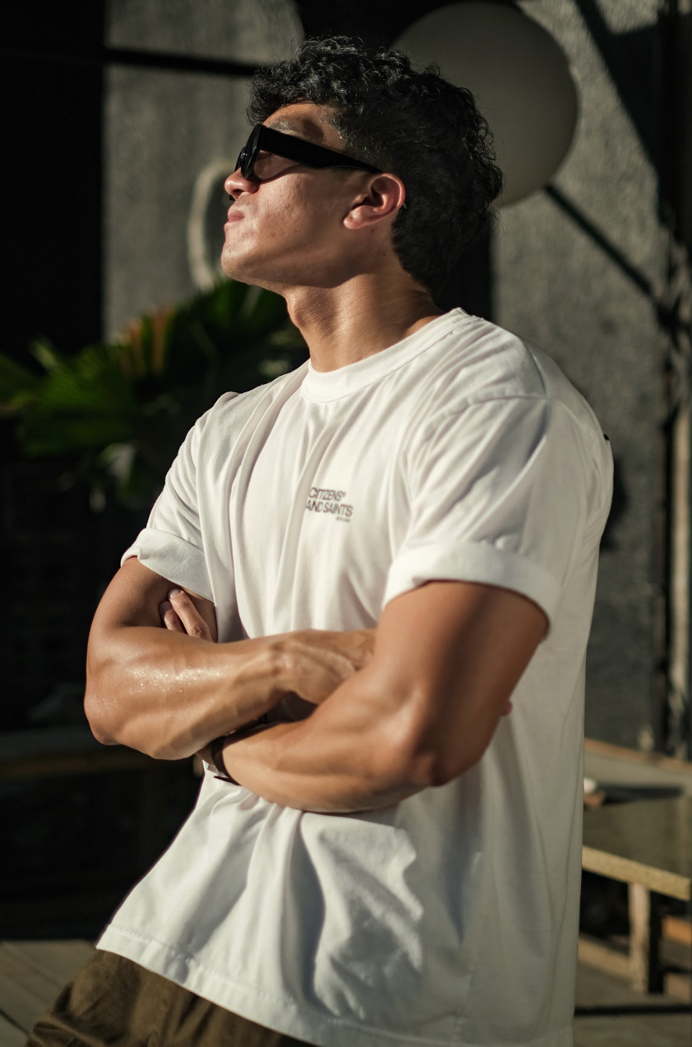 DEBUT COLLECTION - CITIZENS AND SAINTS SHIRT- WHITE